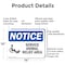 Signmission Service Animal Relief Area, 14 in W x Rectangle, Aluminum OS-2PACK-NS-A-1014-L-18289 - alternate 2